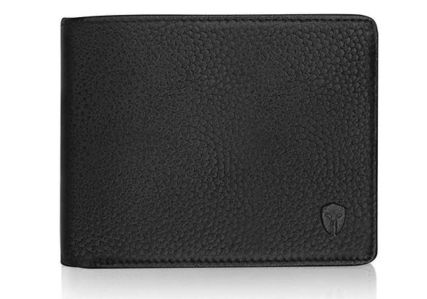 2 ID Window RFID Wallet for Men, Bifold Top Flip, Extra Capacity Travel Wallet