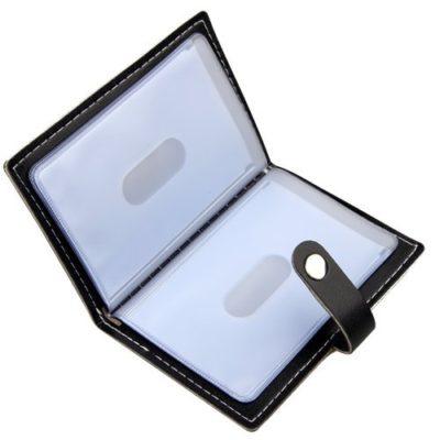 Best Mini: Karlling Soft Leather Mini Credit Card Holder Case