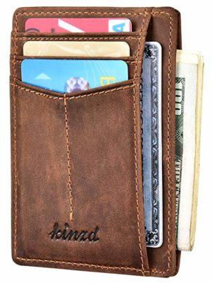 Best Overall: Kinzd Slim Front-Pocket Wallet