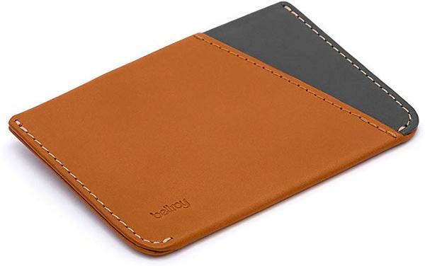 Best Flat: Bellroy Micro Sleeve leather Flat wallet