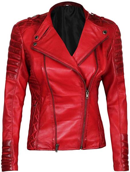 Best for Motorcycle: Blingsoul Leather Jacket for Women