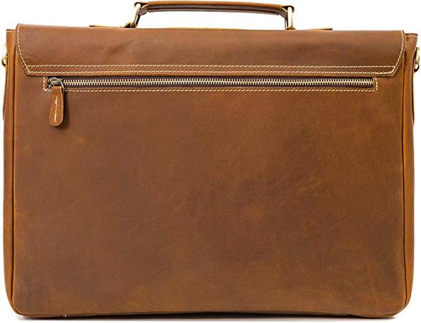 Best Mid-Range: Viosi Leather Messenger Bag For Men