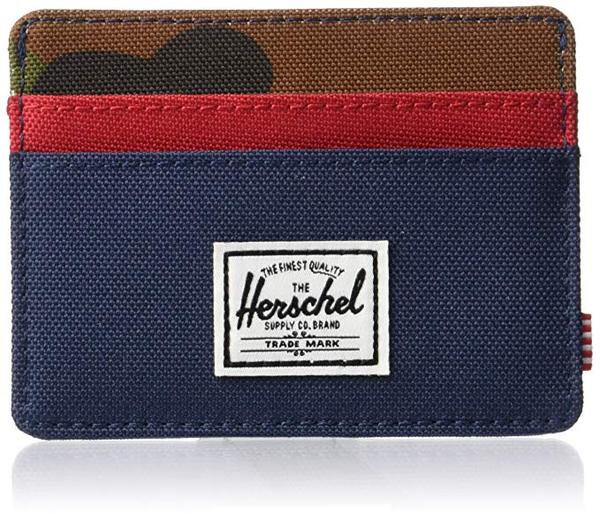 Best Front Pocket: Herschel Supply Co. Men's Charlie Rfid Blocking Minimalist Card Holder Wallet