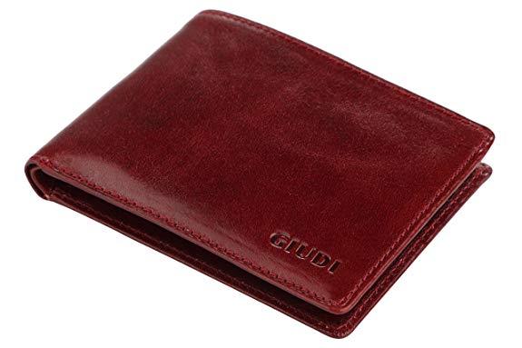 Best Designer: Giudi Luxury Genuine Leather Bifold Men’s Wallet