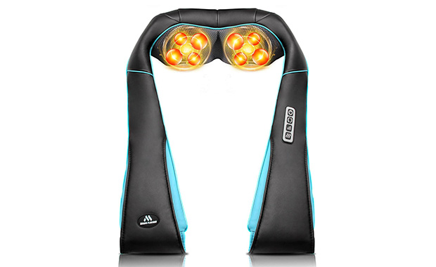 MagicMakers Back Neck Shoulder Massager with Heat