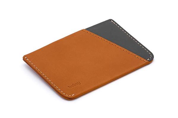 Best Flat: Bellroy Micro Sleeve, slim leather wallet