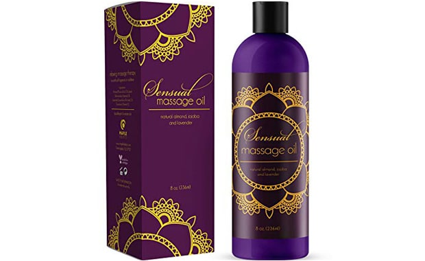 Maple Holistics Sensual Massage Oil w/ Pure Lavender Oil