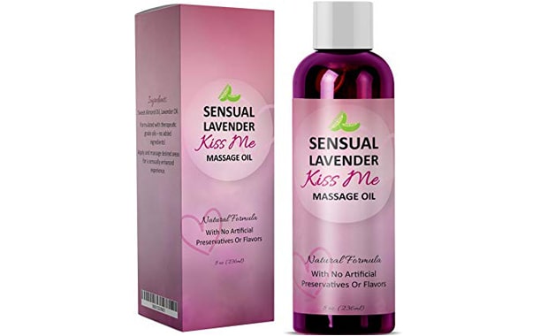 Kiss Me Sensual Lavender Massage Oil
