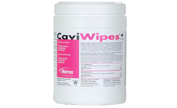 CaviWipes Metrex Disinfecting Towelettes Canister Wipes