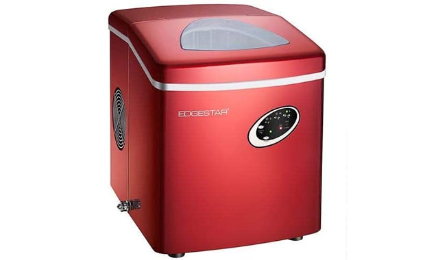 Edgestar IP210RED Red portable countertop ice maker