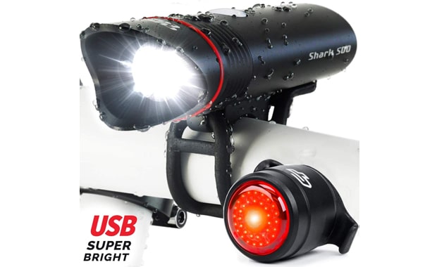 Cycle Torch Shark-500 USB Rechargeable Bike Light