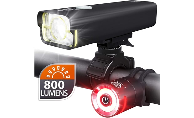 BrightRoad Rechargeable 800 Lumens Bike Light