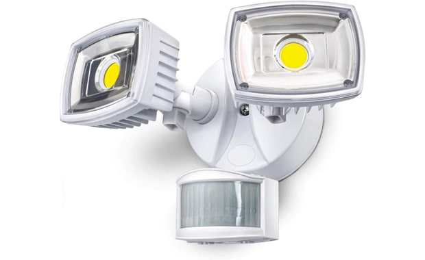 Home Zone ES00730V Security Motion Sensor-Outdoor Weatherproof Ultra-bright 

LED Flood Lights