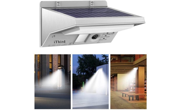 Solar Lights Outdoor Motion Sensor-iThird LED Solar Powered Security 

Lights