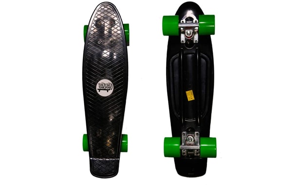 DINBIN-Complete Highly Flexible Plastic Cruiser Board-Mini 22-Inch 

Skateboard