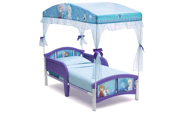 Delta Children Canopy Toddler Bed-Disney Frozen