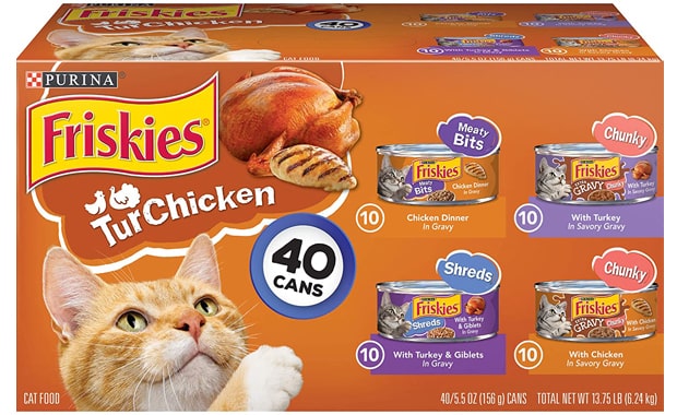 Purina Friskies-Canned Wet Cat Food 40 ct