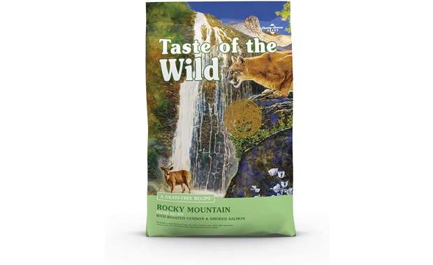 Taste of the Wild-Grain Free High Protein Real Meat Recipe-Rocky Mountain 

Premium Dry Cat Food