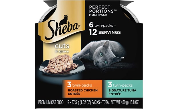 Sheba-Perfect Portions-Cuts in Gravy Wet Cat Food-Tray Variety Pack