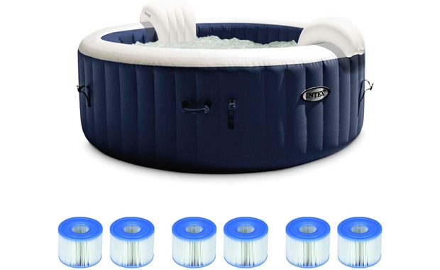 Intex-PureSpa Plus 4 People-Inflatable Hot Tub