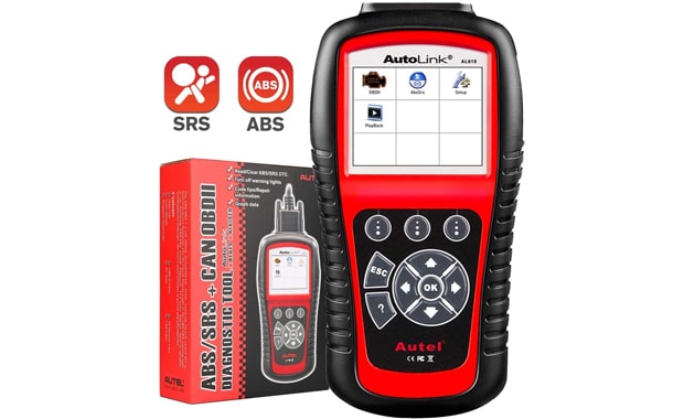 Autel Autolink OBD2 AL619 Scanner SRS ABS Airbag Scanner