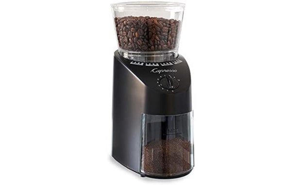 Capresso Infinity Black Conical Burr Coffee Grinder