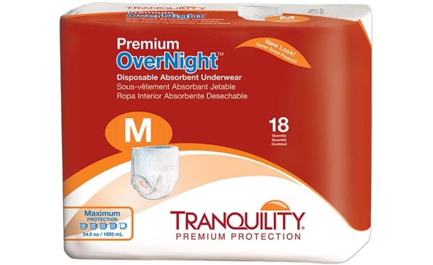 TRANQUILITY Overnight Disposable Premium Absorbent Diapers