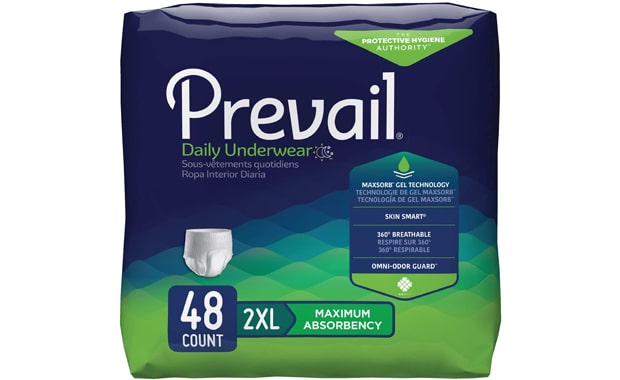 Prevail Incontinence Maximum Absorbency Protective Diaper