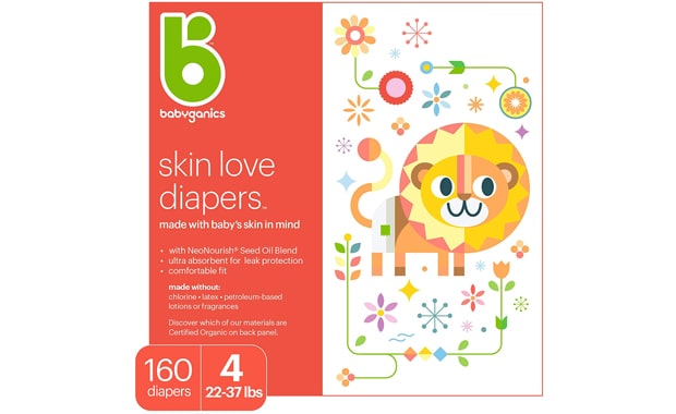 Babyganics Super Absorbent Organic Diapers